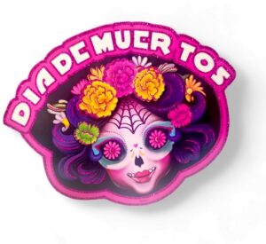 0564-1 *Rostro Catrina c/Brillo 2 Vistas* (32 cm.)