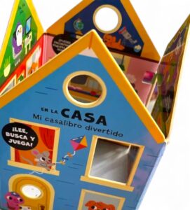 6257 *LEE, BUSCA Y JUEGA Libro d/Cartón Armable* (12x20 cm.) 6 Pág. Casa, C. Comercial, E. Bomberos y Granja. - Imagen 4