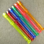 0252 *Flauta Musical Plástica de Colores Traslúcidos* (3x32 cm.) 5 Colores Diferentes - Imagen 6