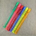 0252 *Flauta Musical Plástica de Colores Traslúcidos* (3x32 cm.) 5 Colores Diferentes - Imagen 5