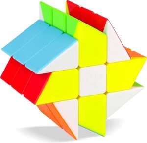 0433 *Rubik MÁGICO Colores Neón 3x3x3* (5.5 cm.) INDIVIDUAL. - Imagen 3