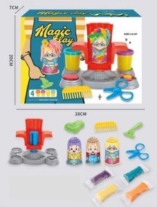 0444 *Salón de Belleza de Plastilina* (28x20 cm.) 8 Pcs. - Imagen 2