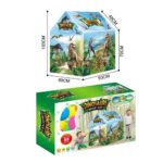 0532-D *Casita Armable DINOSAURIOS c/Pelotas* (93x69x130x70x48) Casita +50 Pelotas d/Alberca. - Imagen 3