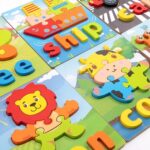 1874 *Rompecabezas p/Formar Palabras e/Inglés* (15x18 cm.) 25 Diferentes. - Imagen 4