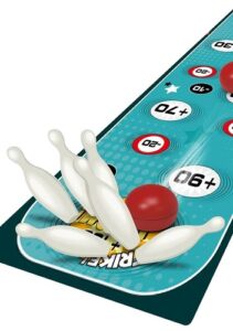 4270 *TAPETE Boliche* (30x120 cm.) +6 Bolas Deslizables +6 Bolos de 3x10 cm. - Imagen 6