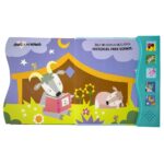 9774 *Cabrita Lala 5 Botones c/Sonido Libro de Cartón* (19x19 cm.) 10 Pág. - Imagen 3