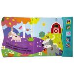 9774 *Cabrita Lala 5 Botones c/Sonido Libro de Cartón* (19x19 cm.) 10 Pág. - Imagen 4