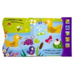 9811 *Patito Pepe 5 Botones c/Sonido Libro de Cartón* (19x19 cm.) 10 Pág. - Imagen 3