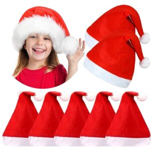 8326-12 *PAQUETE c/12 Gorros Navideños* (28x40 cm.)