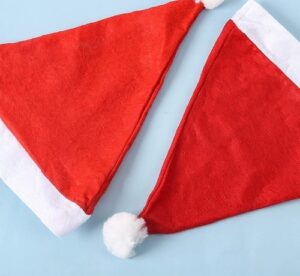 8326-12 *PAQUETE c/12 Gorros Navideños* (28x40 cm.) - Imagen 2