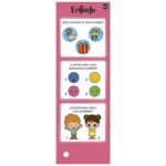 8938 *Divertimente Emociones +100 Preguntas y Respuestas Ilustrada* (6x18 cm.) 46 Tarjetas. - Imagen 3