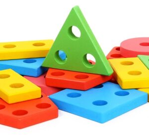 0294 *Apilador 5 Figuras Geométricas e/Línea de Madera* (35x5 cm.) 26 Pcs. - Imagen 9