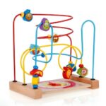 0374-R *Laberinto Frutas y Reloj 2 en 1* (22.5x22.5 cm.) - Imagen 3