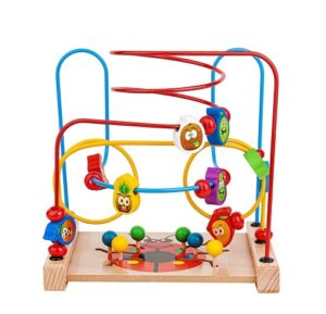 0374-C *Laberinto Doble Frutas y Catarina* (22.5x22.5 cm.)