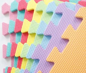 9540 *Tapete de NUMEROS e/Foamy* (30x30 cm.) 10 Pcs. - Imagen 5