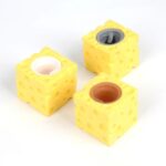 4285 *Ratón Escondido en el Queso* (5x9 cm.) 3 Colores Diferentes-INDIVIDUAL. - Imagen 4