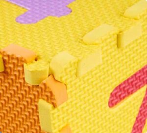 9540 *Tapete de NUMEROS e/Foamy* (30x30 cm.) 10 Pcs. - Imagen 4