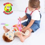 9649 *Conociendo Mis Órganos Internos Muñeco de Peluche* (33x49 cm.) - Imagen 3