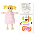 9649 *Conociendo Mis Órganos Internos Muñeca de Peluche* (33x49 cm. 2 Diferentes. - Imagen 3