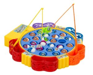 9814 *Juego de Pesca Electrónico c/Sonido* (27x26 cm.) 4 Cañas+15 Peces+Tablero. - Imagen 2