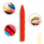 0810 *Crayolas Triangulares c/Textura* (18x14 cm.) 12 Pcs. - Imagen 3