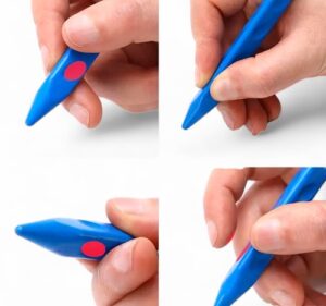 0810 *Crayolas Triangulares c/Textura* (18x14 cm.) 12 Pcs. - Imagen 2