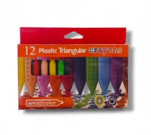 0810 *Crayolas Triangulares c/Textura* (18x14 cm.) 12 Pcs. - Imagen 5