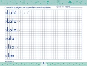 3227 *Leo y Escribo 3* (21.5x28 cm.) 120 Pág. - Imagen 2