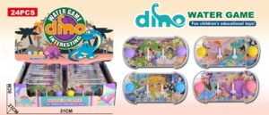 4294-24 *CAJA c/24 Juego de Agua Brilloso Dinosaurios* (14x7 cm.)