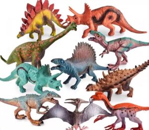 4291 *Colección de Dinosaurios de 8 cm.* (14x20 cm.) 12 Pcs. 2 Diferentes. - Imagen 6