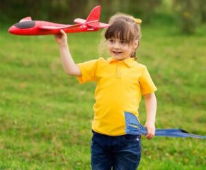 0355 *Avión Led GRANDE* (48 cm.) 4 Colores Diferentes. - Imagen 2