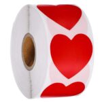 4187 *Sticker´s Corazones Rojos* (2.5 cm.) 500 Pcs. - Imagen 4