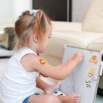 0707 *Pizarrón Magnético Doble Cara* (20x30 cm.) Pizarrón+ Plumón c/Borrador+ Imanes p/Colgar. - Imagen 6