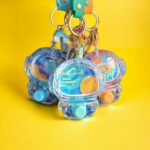 0921 *Llavero de Agua ASTRONAUTA* (8x8 cm.) INDIVIDUAL. - Imagen 4