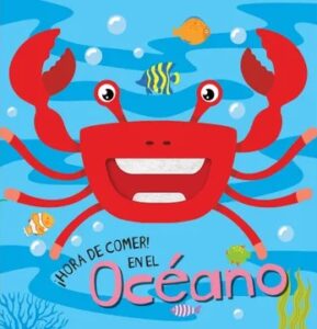 5465 *HORA DE COMER Libro d/Cartón c/Dientes de Tela* (23x23 cm.) 10 Pág. 4 Diferentes. - Imagen 2