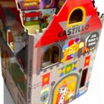 6264 *LEE, BUSCA Y JUEGA Libro d/Cartón Armable* (12x20 cm.) 6 Pág. Palacio, Escuela, Catillo o Estación de Servicio. - Imagen 6