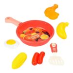 8453 *Sartén Rojo c/Accesorios* (19x31.5 cm.) 7 Pcs. - Imagen 4