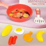 8453 *Sartén Rojo c/Accesorios* (19x31.5 cm.) 7 Pcs. - Imagen 3