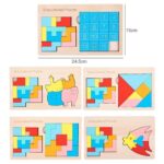 0022 *Calendario Digital Tetris c/Rompecabezas* (25x15 cm.) 5 Diferentes. - Imagen 3