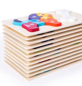 0693 *Rompecabezas d/Relación Lógica y Arma p/Números* (22.5x13 cm.) 12 Diferentes. - Imagen 4