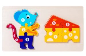 0693 *Rompecabezas d/Relación Lógica y Arma p/Números* (22.5x13 cm.) 12 Diferentes. - Imagen 6