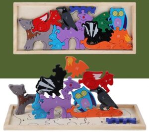 0723 *Tetris Siluetas* (30x13 cm.) 9 Diferentes. - Imagen 3