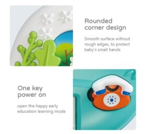 1164 *Piano Led p/Reconocer el Sonido de los Animales, las Letras y los Números* (29x24 cm.) 4 Diferentes. - Imagen 5