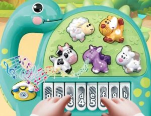 1174 *Piano Led p/Reconocer el Sonido de los Animales* (17x15 cm.) 4 Diferentes.