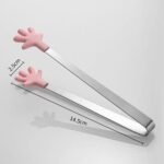 4316 *Pinzas Metálicas Punta Silicona* (3.5x13.5 cm.) 3 Diferentes. - Imagen 6