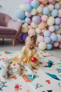 4318 *Alfombra Plegable de Esponja 2ble. Vista Beige* (2x1.80 m.)