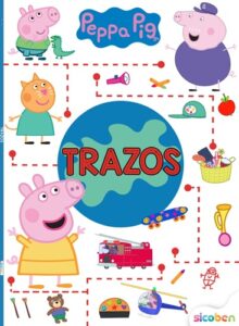 2192 *Peppa Pig TRAZOS* (20×27 cm.) 24 Pág. 2 Diferentes. - Imagen 2