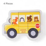 1511 *Rompecabezas d/Madera Gruesa Siluetas de 4 o 5 Pcs.* (15x15 cm.) 19 Diferentes. - Imagen 19