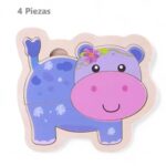 1511 *Rompecabezas d/Madera Gruesa Siluetas de 4 o 5 Pcs.* (15x15 cm.) 19 Diferentes. - Imagen 10