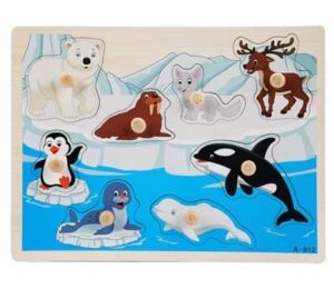 1512 *Rompecabezas c/Pijas de Madera* (30x22.5 cm.) 8 Diferentes. - Imagen 6